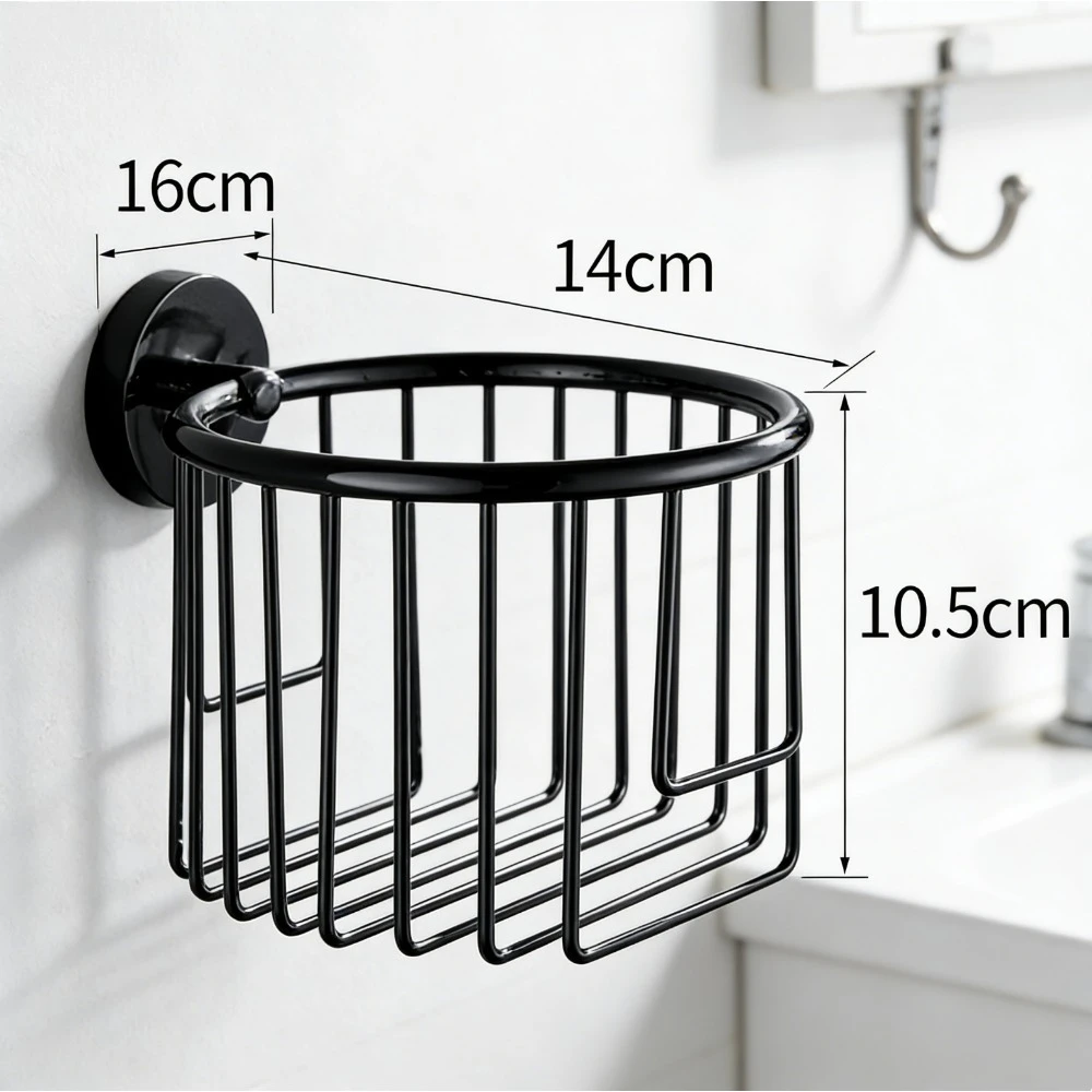 

Стеллаж для хранения салфеток с полкой, корзина для хранения туалетной бумаги в ванной, водонепроницаемая настенная подставка для туалетной бумаги из нержавеющей стали