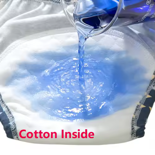 4PCS Baby Waterproof Diapers Pee Shorts Underwears Reusable Soft Ecological Cotton Toddler Potty Training Pants For Boys Girls - Image 4