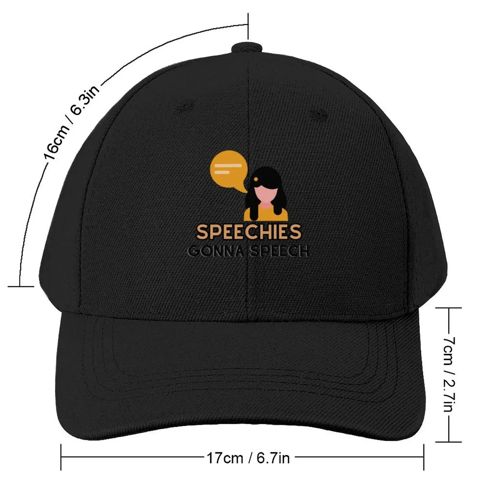 speechies gonna speech Baseball Cap Fishing cap hiking hat Wild Ball Hat Golf Women Men's