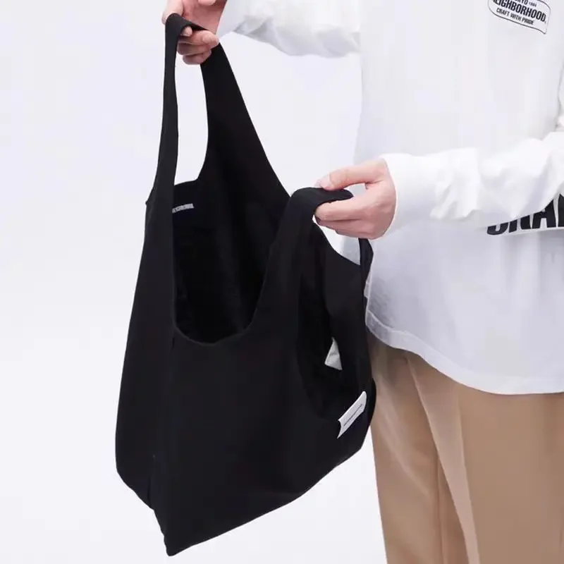 Black quartz NBHD zaini Tote Bag uomo donna borse a tracolla Casual Y2k di alta qualità con stampa di lettere borse per la spesa