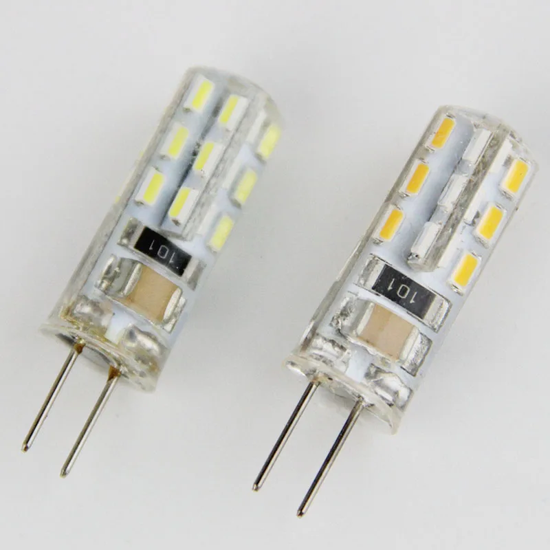 

G4 -3014-24D 2W LED Bulb AC 110 220V, 4000K-4500K Neutral White,T3 G4 20W LED Halogen Replacement