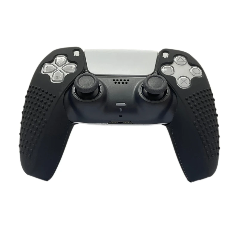 1 Paar geteilte Silikonhülle für PS5-Controller, rutschfeste Haut, Spielkonsole, Gamepad-Schutzhülle, Game-Controller-Hülle