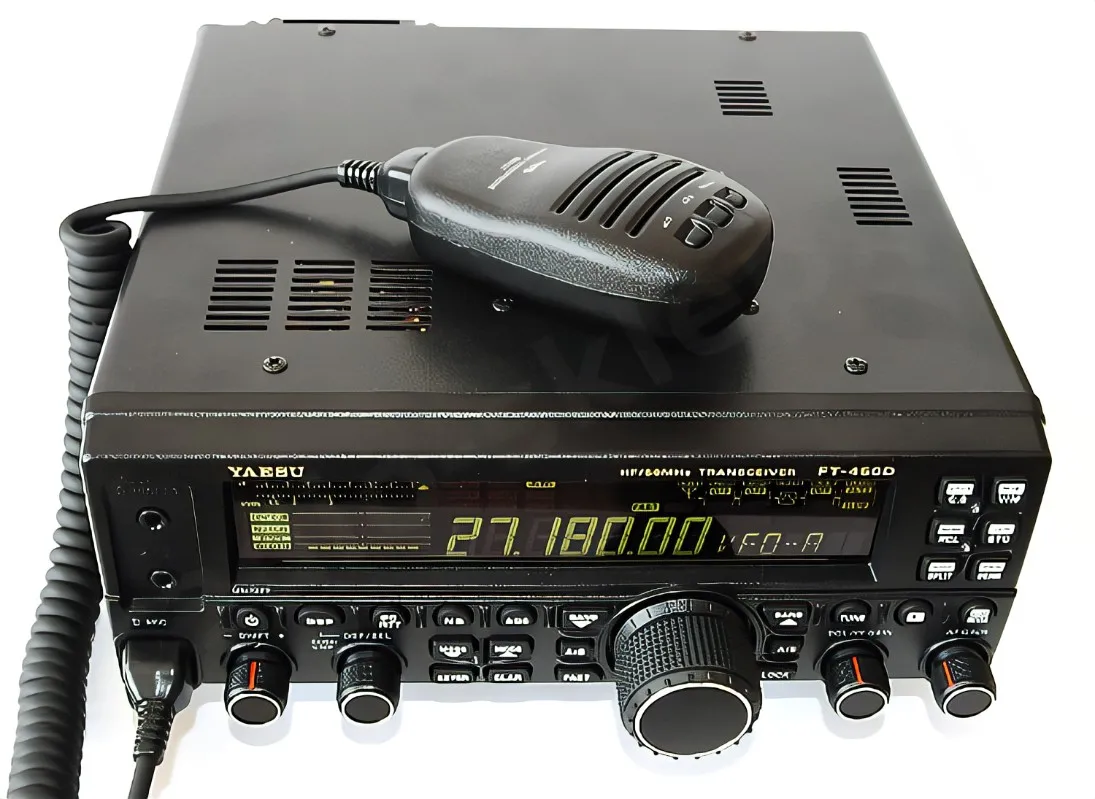 FT-450D Yaesu 100W All Mode HF/50 MHz Base Transceivers with IF/DSP Shortwave LCD Display Built-in Antenna Tuning System