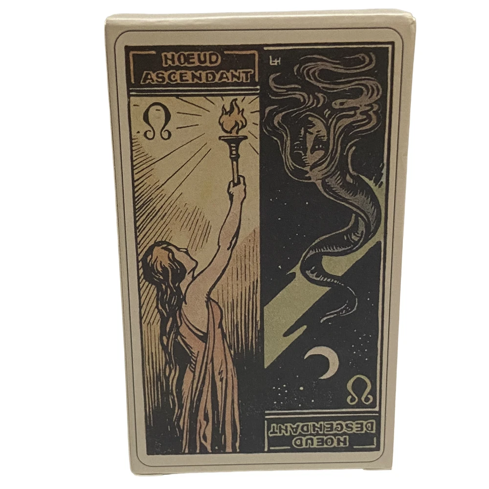 

Vintage Zodiac Oracle Cards A 48 Deck Cards Classic Astrological Divination Board Game Oracle Deck