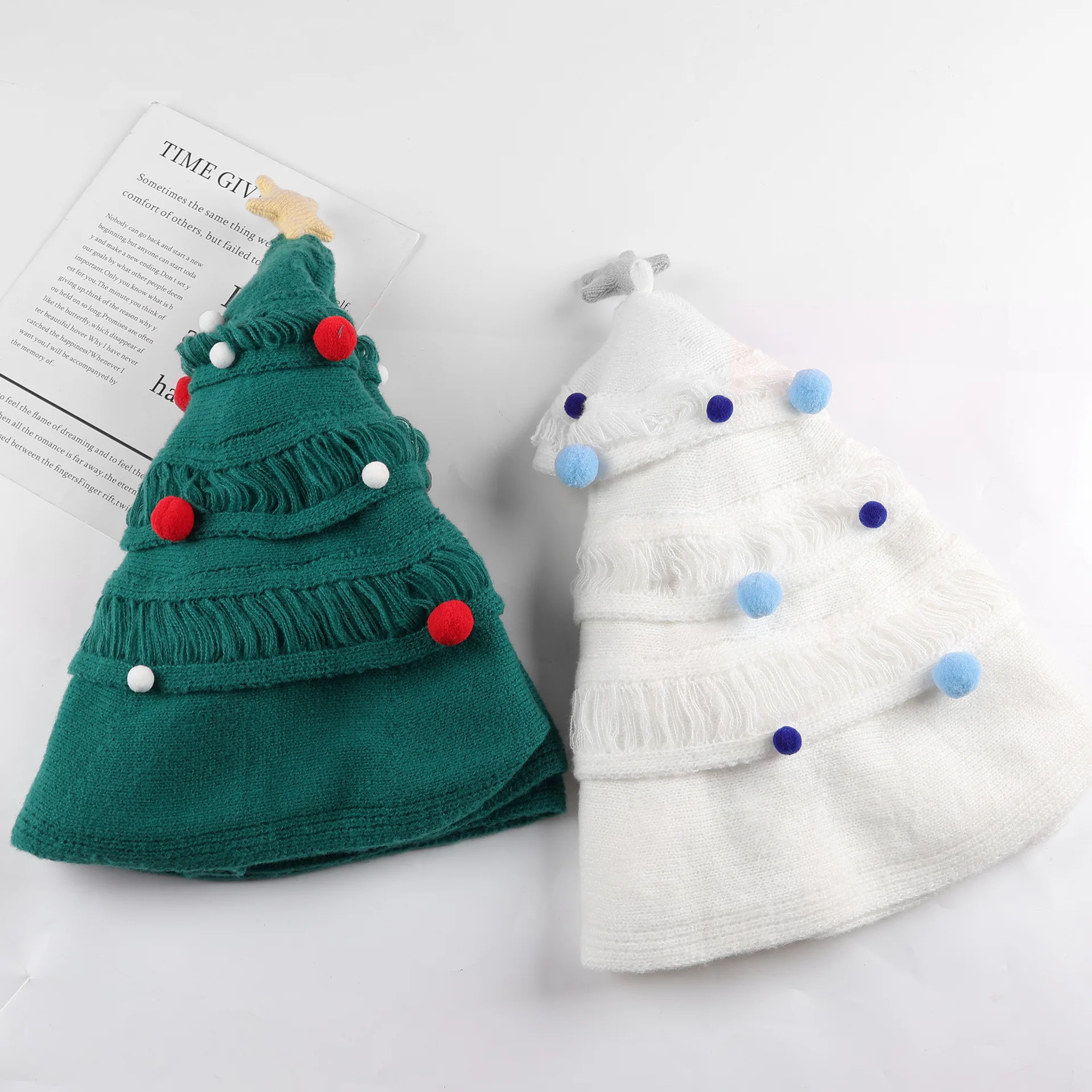 بطانية شجرة عيد الميلاد: هدية نهائية لبطانية زهور محبوكة يدويًا لأفضل صديق للقيلولة