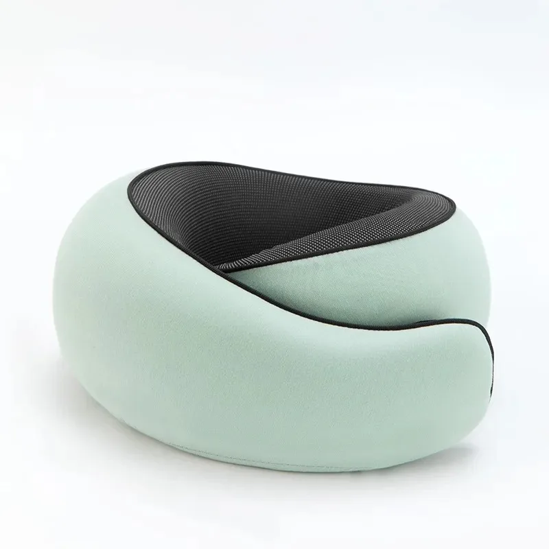 Comfortable U Shaped Neck Pillow for Travel Removable Washable Cover Compact Airplane Outdoor Nap