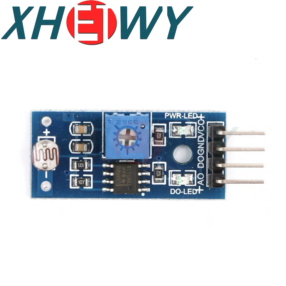 Photosensitive resistor sensor module photosensitive light detection intelligent car accessories compatible with UNO R3