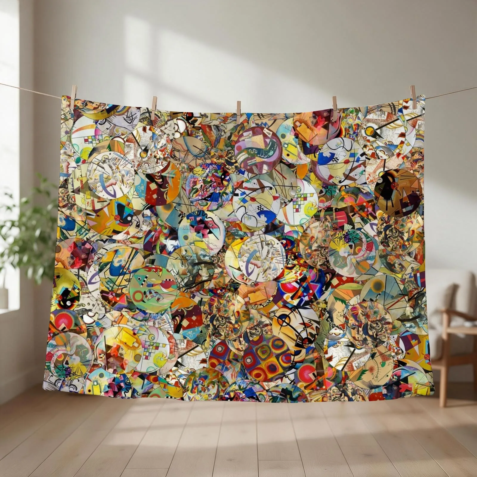 Wassily Kandinsky Throw Blanket For Baby Soft Summer Beddings Luxury St Blankets