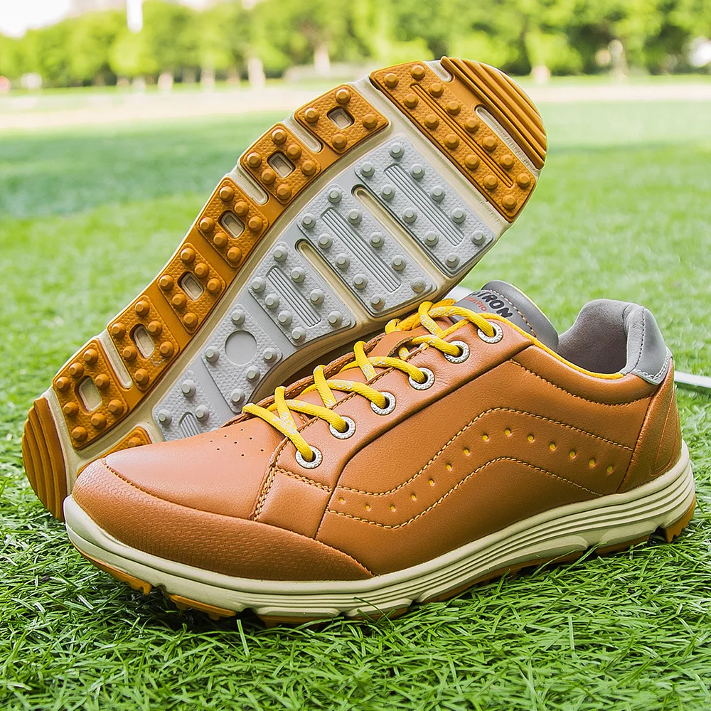 Luksusowe buty golfowe Męskie wysokiej jakości trampki golfowe Outdoor Walking Gym Sneakers