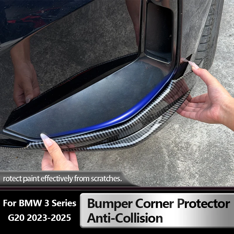 For BMW 3 5 series i5 G20 G60 2023-2025 Car fender anti-collision strip front lip wrap Front bumper guard front accessories