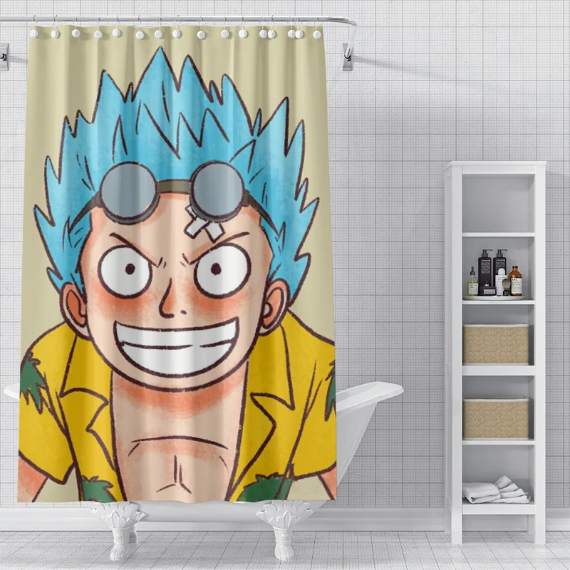 Home shower curtains for bathroom waterproof fabric bathroom Curtains Anime animal style modern shower curtain 180x200 90x180