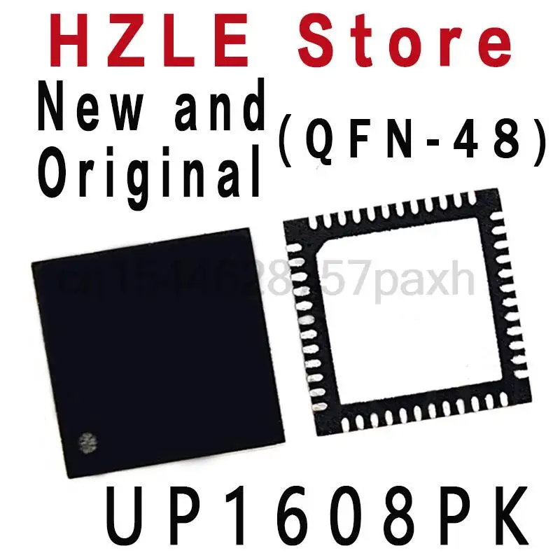 5PCS New and Original UP1608PQGK QFN-48 RONNY IC UP1608PK