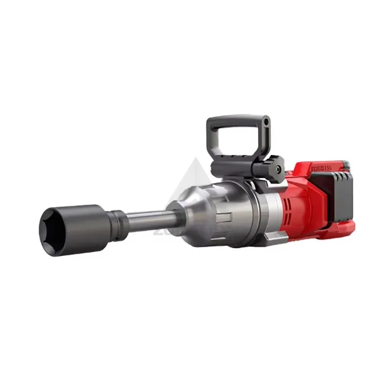 

40V Industrial Power Wrench Battery Operated 1 Inch Long Shaft 4000 N.m Big Torque Brushless Impact Wrench Heavy Duty