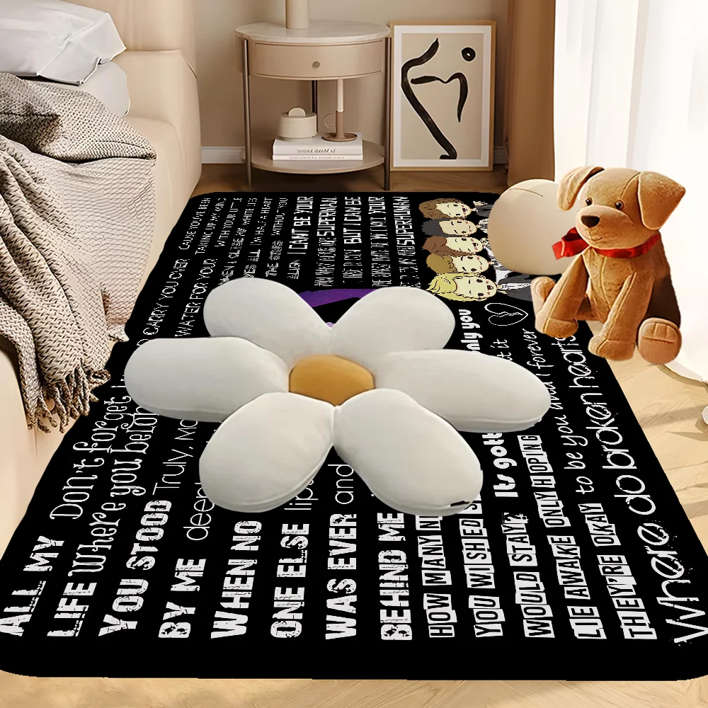 

POP Band O-One D-Direction Kitchen Mat Cheaper Anti-slip Modern Living Room Balcony Printed Modern Home Decor