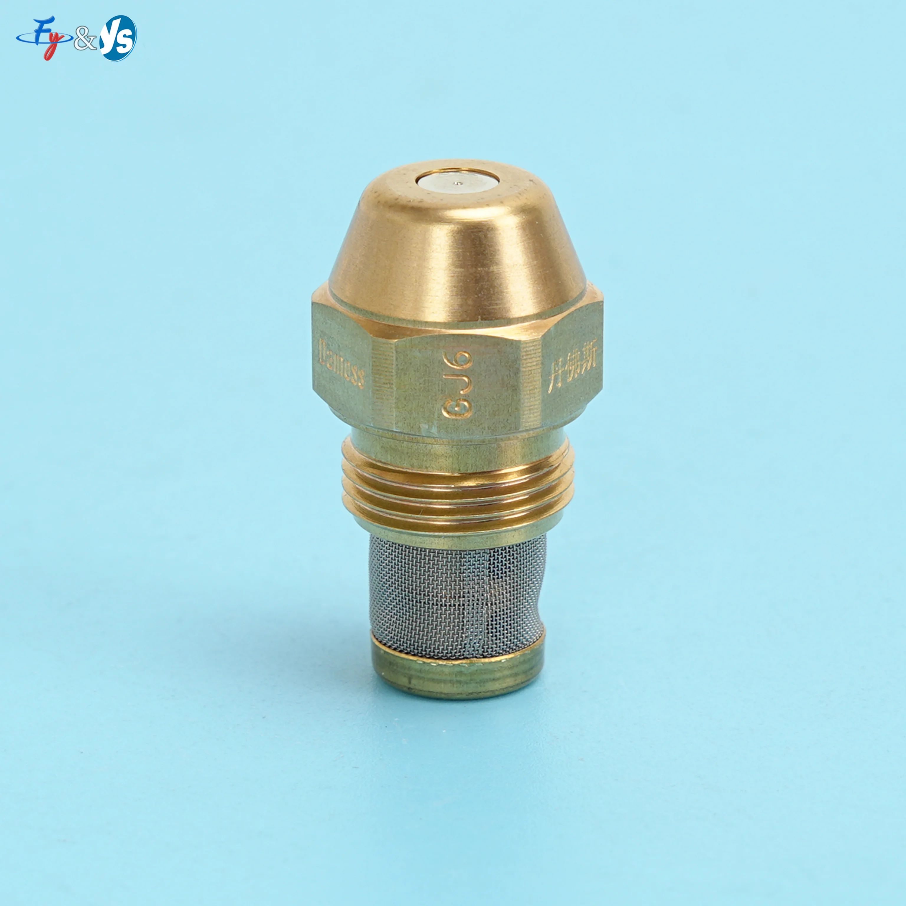 DANFOSS 60° Solid Original Imported Oil Nozzle with Filter for Boiler Burners and Diesel Fuel Heate, Industrial Combustion Spray