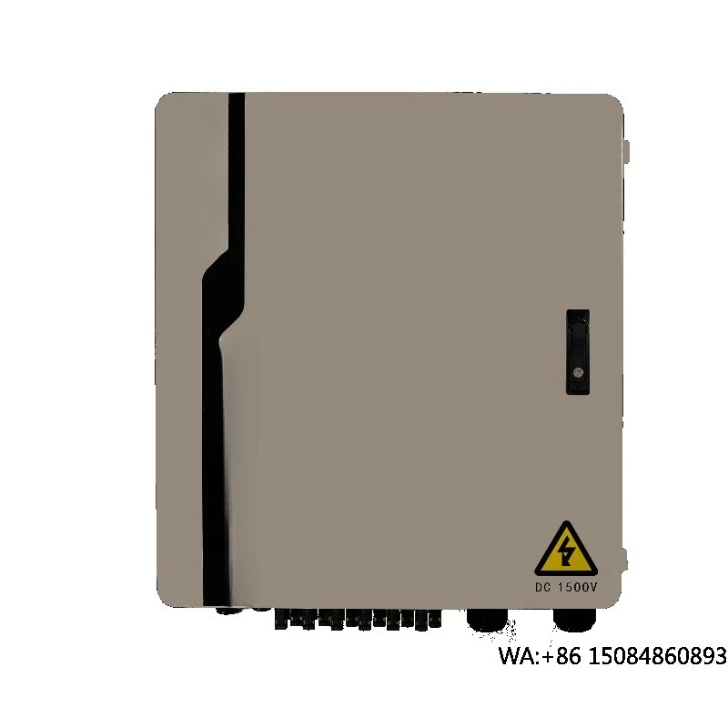 Intelligent IP65 Solar PV DC Combiner Box 2-24 String with SPD & Copper Busbar for On/Off Grid Solar Panel System
