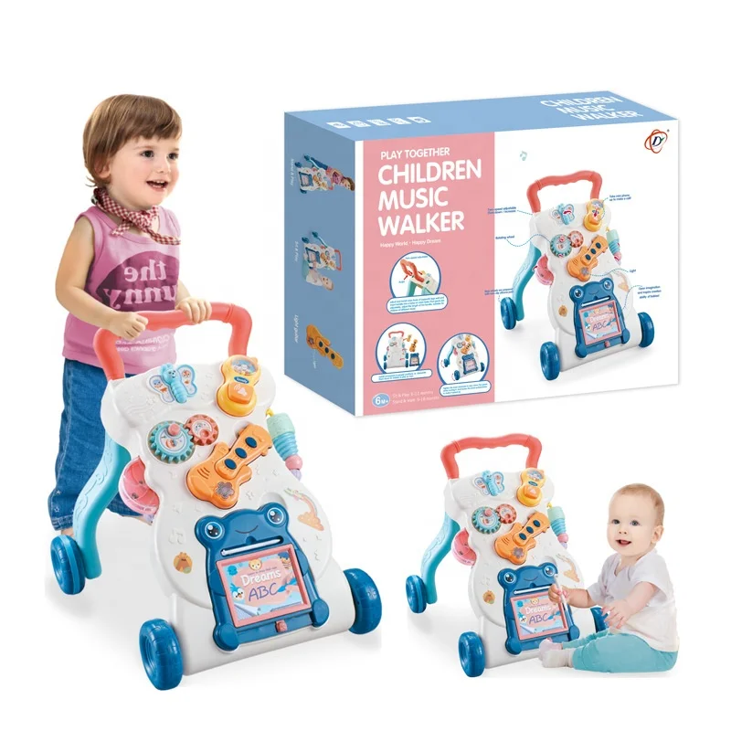 

New baby walkers trolley toys multi-functional rollover prevention 1-3 year-old and children to learn to baby walker