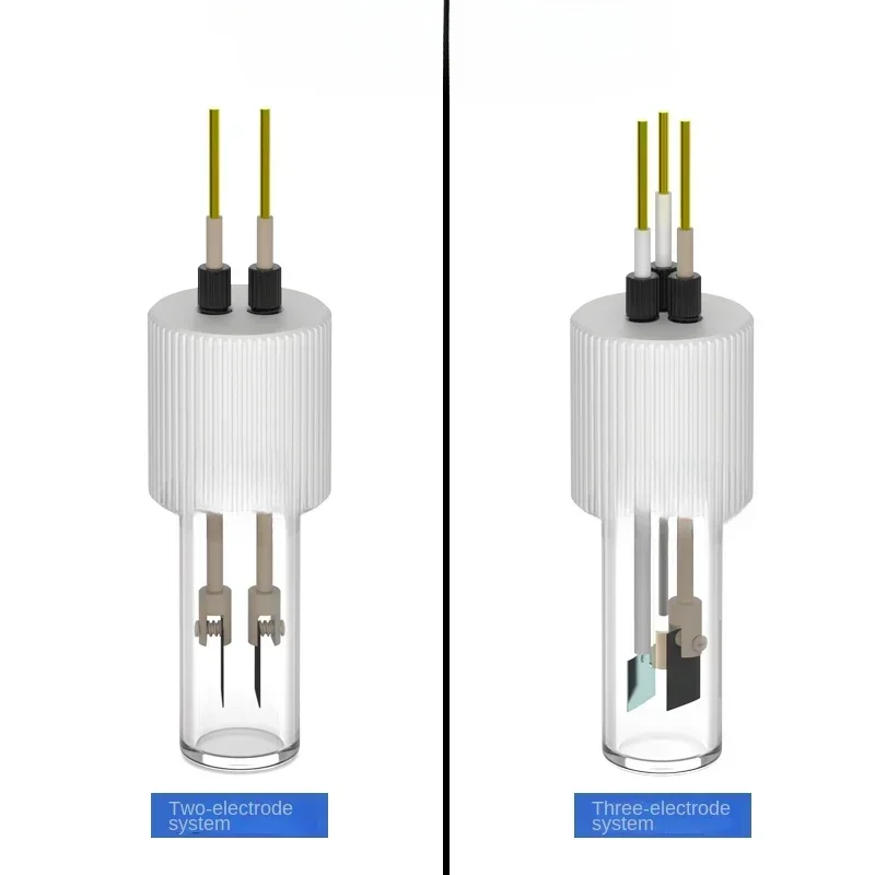 Micro sealed electrolytic cell/three electrode system (small volume 5/10/20/30ml)