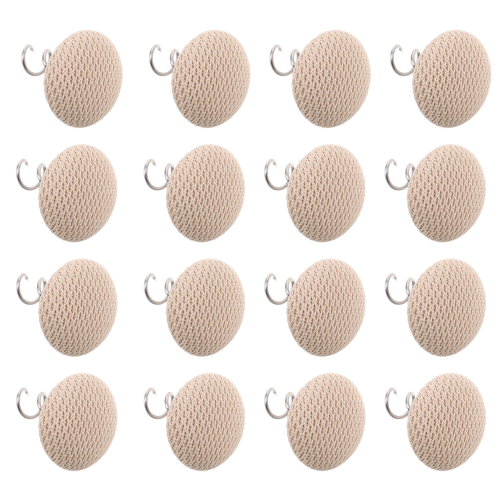 

50Pcs Upholstery Twist Pins Fabric Covered Stainless Steel Fasteners for Bed Skirts Slipcovers Sofas Cushions Furniture Armrests