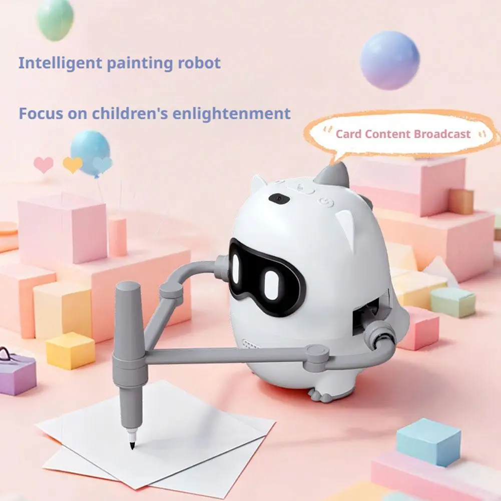 

2025 Upgraded Smart Drawing Robot Drawing Machine Early Educational Automatic Art Enlightenment Interactive Intelligent Toy