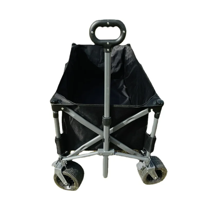 

Outdoor, camping, trolley, foldable, large capacity, dual-purpose car and table