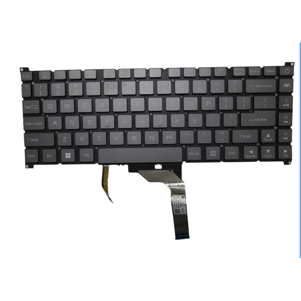 

Laptop Backlit Keyboard For ACER PT516-51S PT516-52S PT314-51S SG04P-P22EPK English US Gray No Frame New