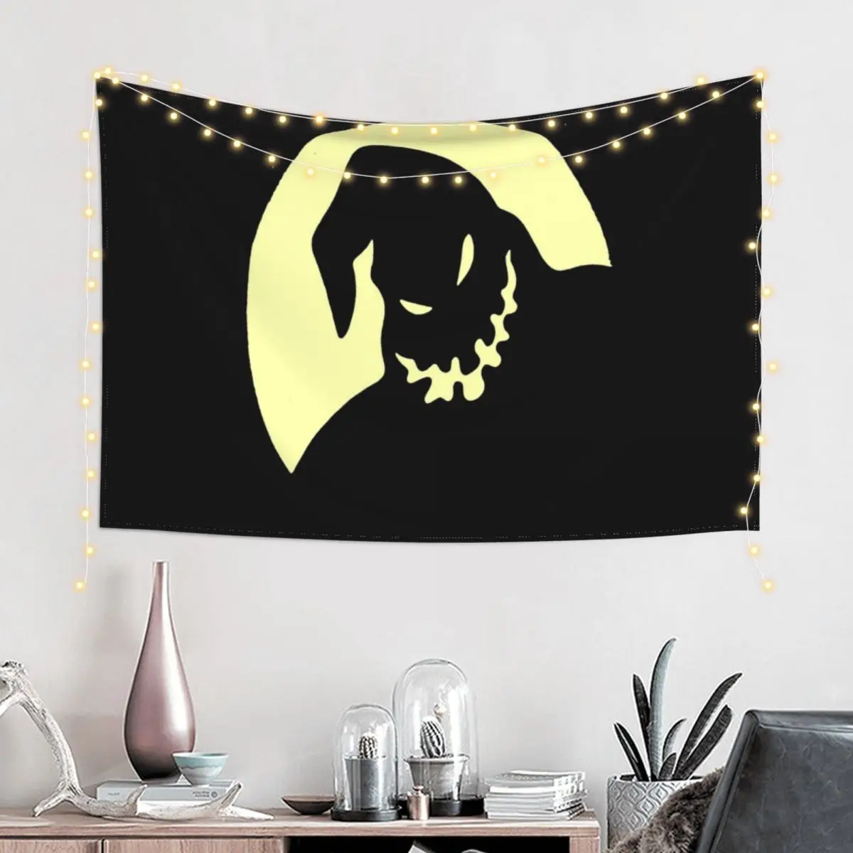 Oogie Boogie Moon Tapestry House Decor Wallpapers Home Decor Tapestry