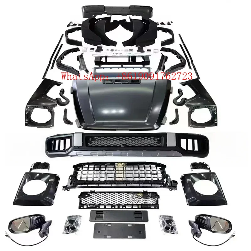 

Комплект обвесов для автомобиля: передний и задний бамперы для W463 (обновление до W465) 2025+