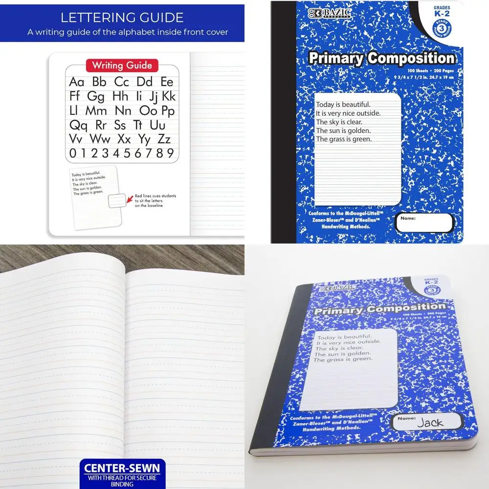 

Тетради для начальной школы Blue Marble, 100 листов, для 1-2 классов, упаковка 48 штук