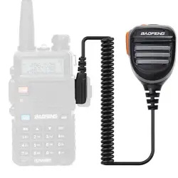 Baofeng-altavoz con micrófono impermeable, Radio bidireccional para BF888S, UV82, UV5R, Quansheng, UV-K5(8), UV-K5