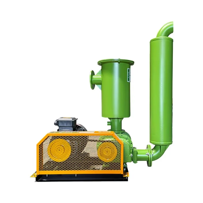 High Flow 3-Lobe Roots Blower Oil-Free Positive Displacement Blower with IE5 Motor