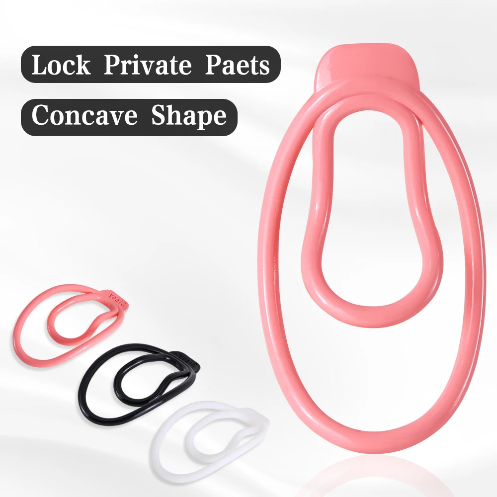 

Panty Chastity with Pink Clip Male Mimic Female Pussy femboy chastity Stainless Steel Trainings clip Cock cage Sex Toys For Men