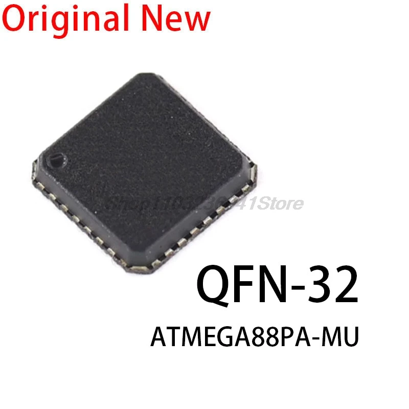 

10PCS New and Original ATMEGA 88PA-MU QFN32 ATMEGA88PA MU VQFN-32 AT MEGA88PA-MU QFN-32 ATMEGA88PA-MU