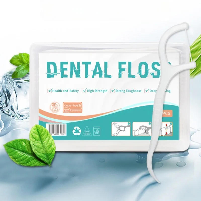 Disposable Dental Floss Soft Tooth Gap Brush Gingival Cleaning Brushes Tooth Pick Elastic Massage Tooth Gap 50pcs Зубная Нить