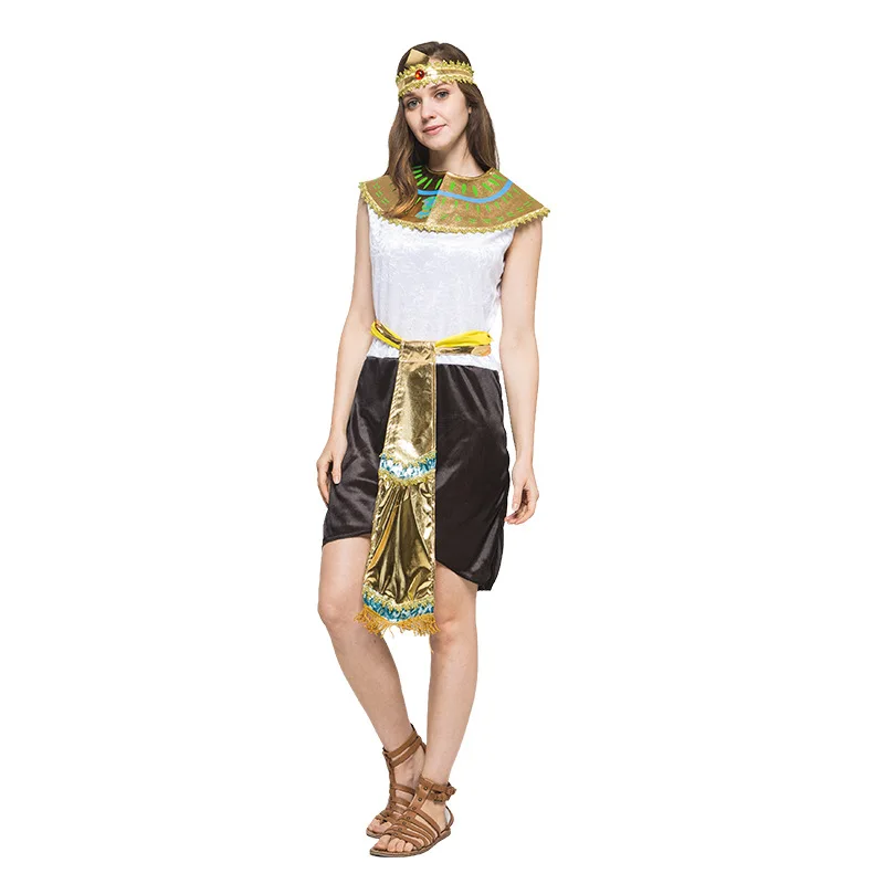 Costume blanc pour femmes adultes, Costume de Cosplay d'halloween, vêtements de plang de rôle, Costume de reine, Costume de scène traditionnel chinois