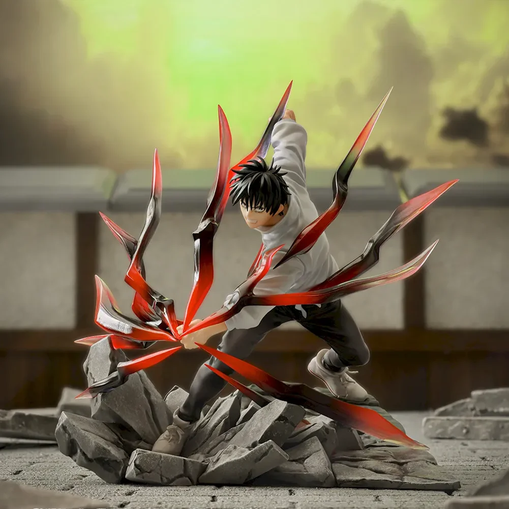 Anime jjk ryomen sukuna itadori yuji okkotsu yuta fushigura megumi fushhiguro toji gojo figura de ação estátua coleção ornamento
