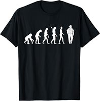 Police Officer Evolution Policeman Police Officer Cop Serve T-Shirt