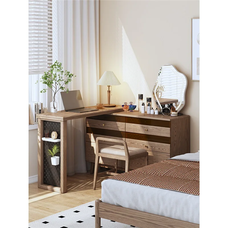 m Dresser Bedroom Modern Simple Computer Desk Bucket Integrated Dresser Storage Dressing Table m