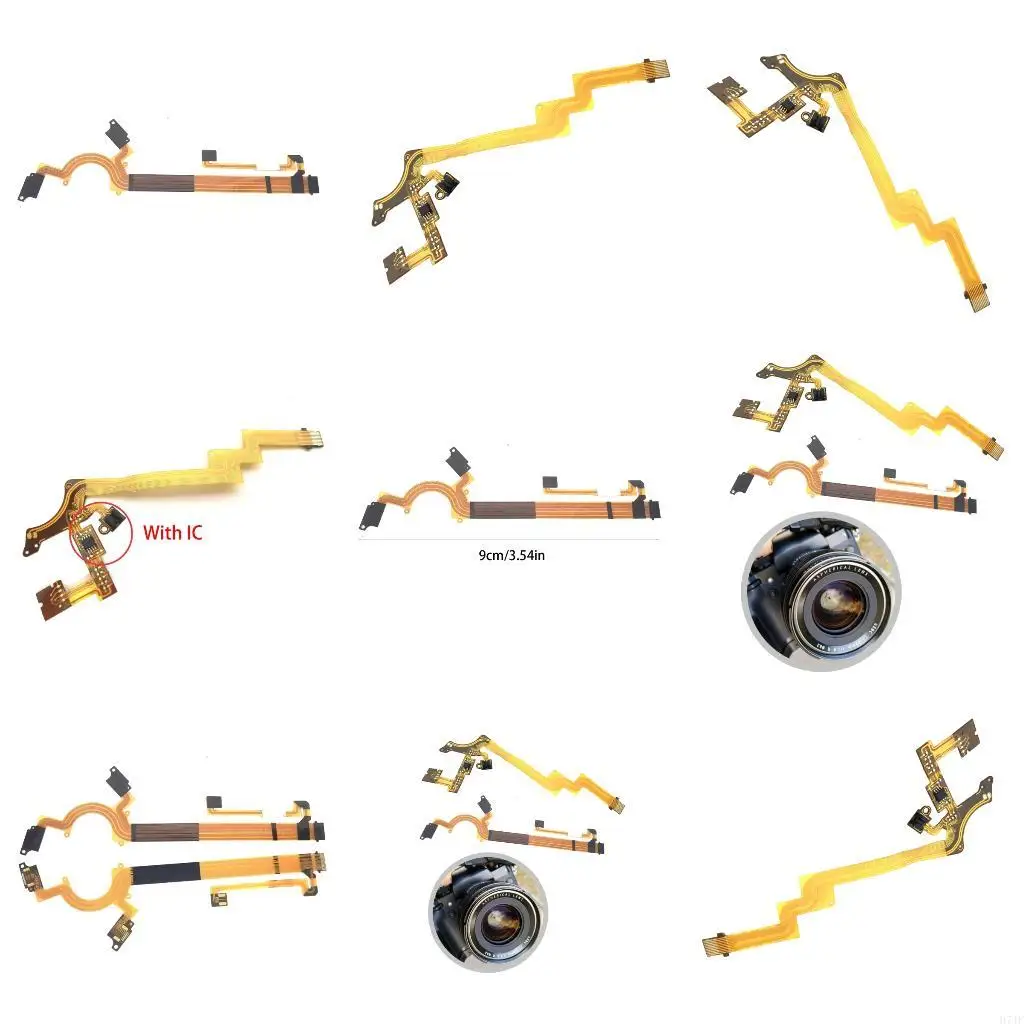 H7JF Camera Lens Focusing Ribbon Cable For 18-55mm FPC Material Wear Resistant Structure Quick DIY Replacement Guide