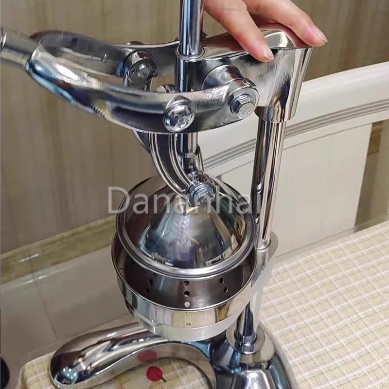 Manual Juicer Stall Multifunctional Fruit Extruder Kitchen Tool Made of 304 Stainless Steel for Healthy Fresh Squeezed Juice