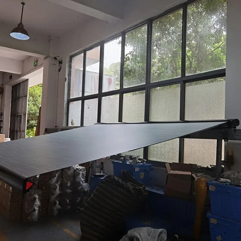 نوعية جيدة 6x2.5m المظلة أسود اللون قافلة المظلة التخييم الملحقات Rv المظلة