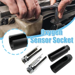 1/2inch Drive Socket Wrench Hexagonal Opening 22mm Removal Sleeve Oxygen Sensor Wrench Removal Installation Tool for Repairing