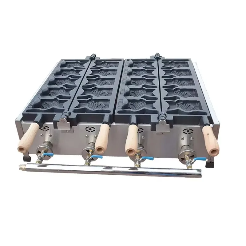 

【Best-selling】XEOLEO Commercial Fish Shape Cake Making Machine /Korea Fish Shape Electric Waffle Baking Fish Shape Cake Mach