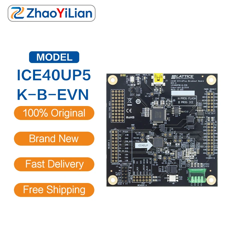 For ICE40UP5K-B-EVN Lattice iCE40 UltraPlus FPGA Breakout Evaluation Development Board