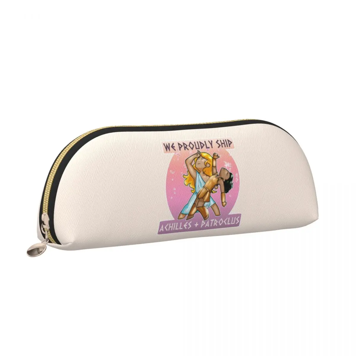 Estojo de lápis Aquiles + Patroclus, porta-canetas, armazenamento de artigos de papelaria, grande capacidade, caixa de lápis, presentes para crianças