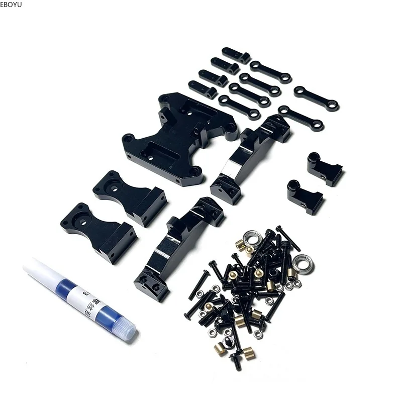 EBOYU WPL DIY Kits Upgraded Metal Aluminum Alloy Parts Kit for WPL B16 B36 B36-3 6WD RC Truck