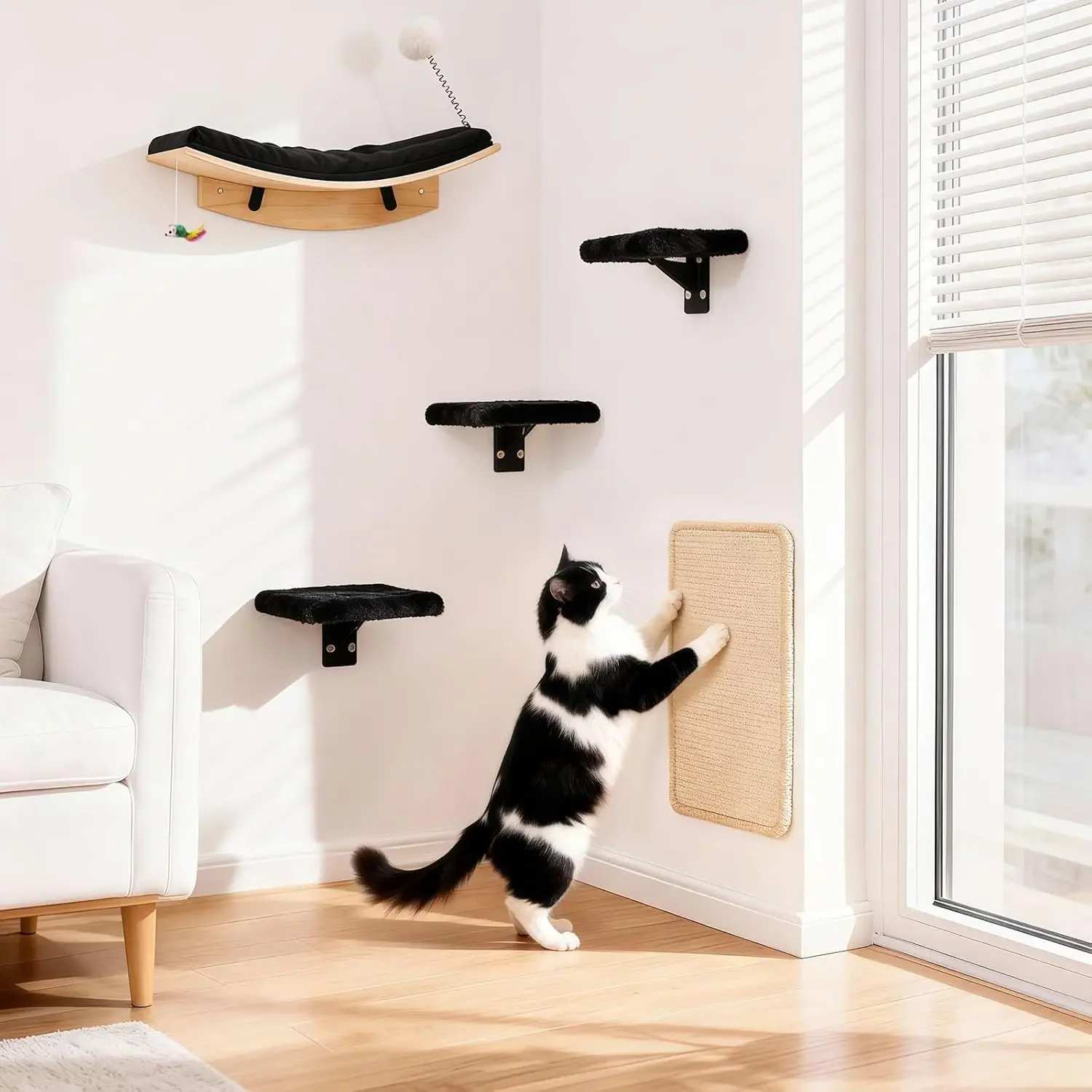 Cat Shelves For Wal…