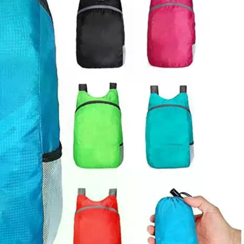 1Pcs Lightweight Travel Bags Ultralight Folding Bag Men Women Waterproof High-volume Portable Backpack Outdoor Sports Daypack
