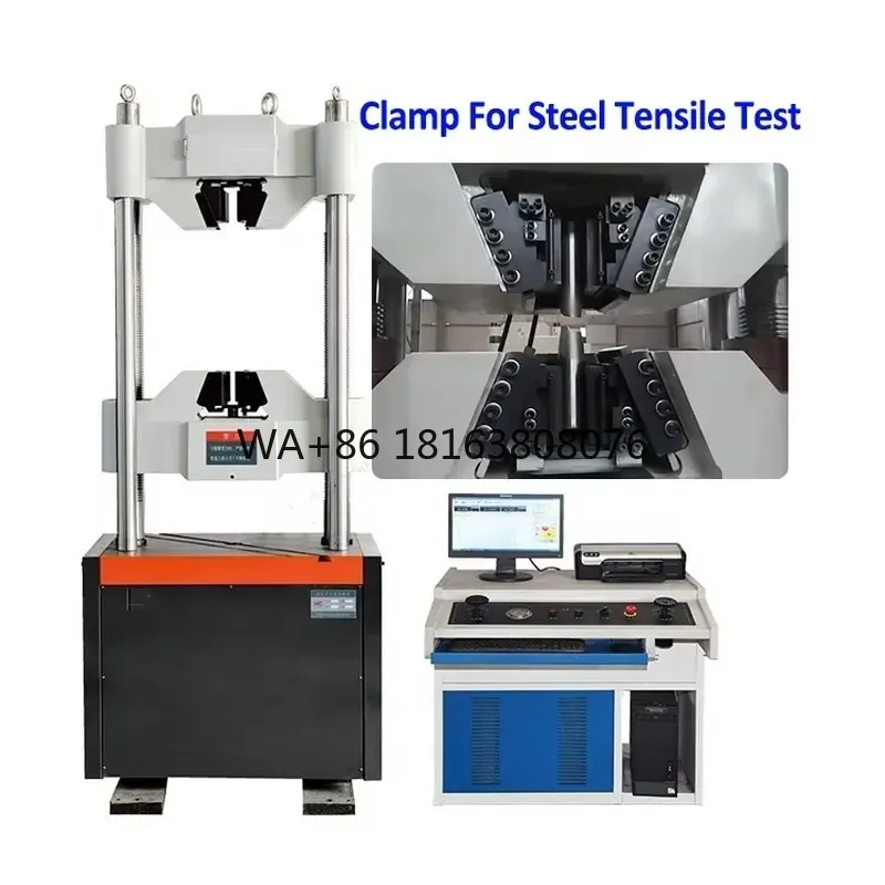 LIYI 1000KN 2000KN Steel Tensile Compressive Strength Test Hydraulic Universal Testing Machine Price