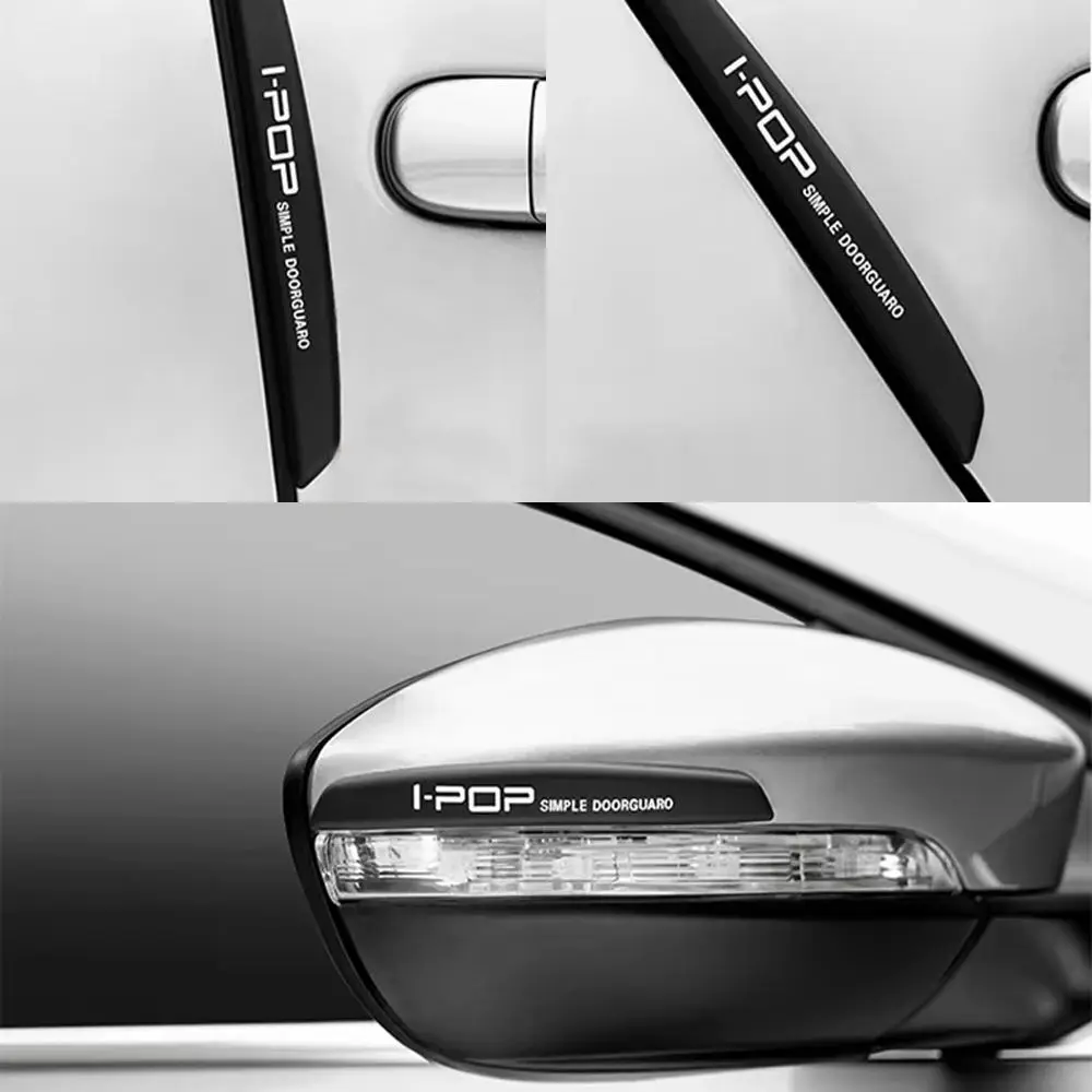 

6 шт. универсальные защитные ограждения для края двери автомобиля, удлиненная защитная полоса для буфера из ПВХ, прочная, мягкая